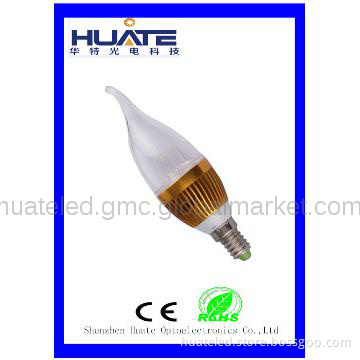 2014 led candle bulb 3w 240-260lm